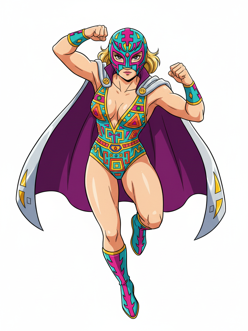 Julia the Luchadora - Classic Anime