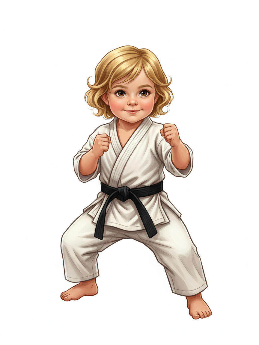 Julia the Mighty Martial Artist - Fairy Tale Classic