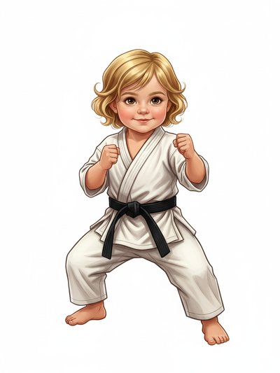 Our Little Warrior Julia 🥋 - Fairy Tale Classic