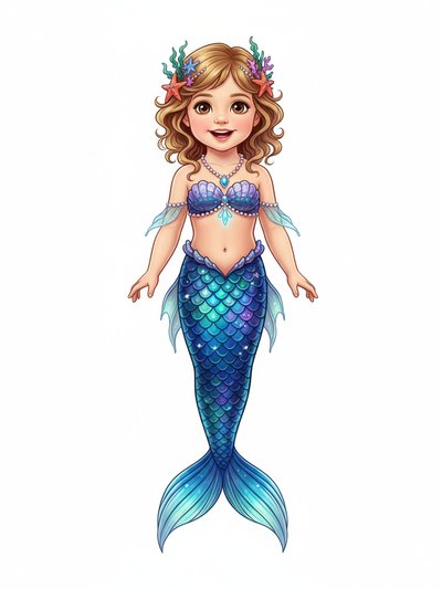 Julia's Magical Mermaid Adventure 🧜‍♀️ - Fairy Tale Classic