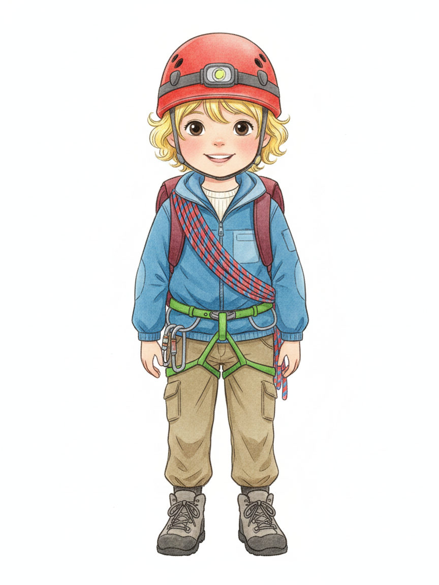 Julia the Climber - Gentle Pencil