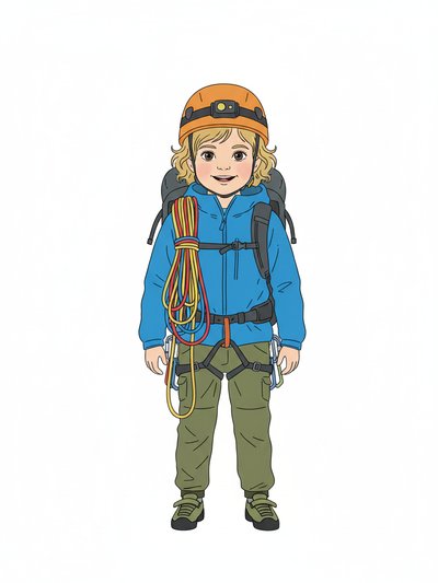 Julia's Mountain Adventures 🏔️ - Minimalist