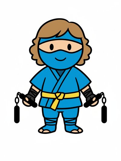 Our Little Ninja Julia 🌟 - Preschool Simple
