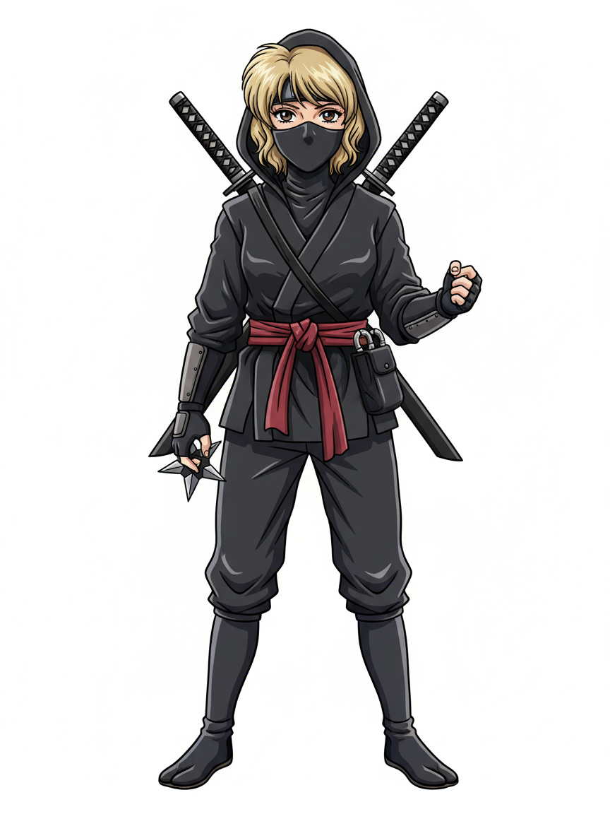 Ninja Julia - Classic Anime