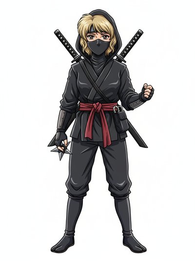 Our Little Ninja Julia 🌟 - Classic Anime