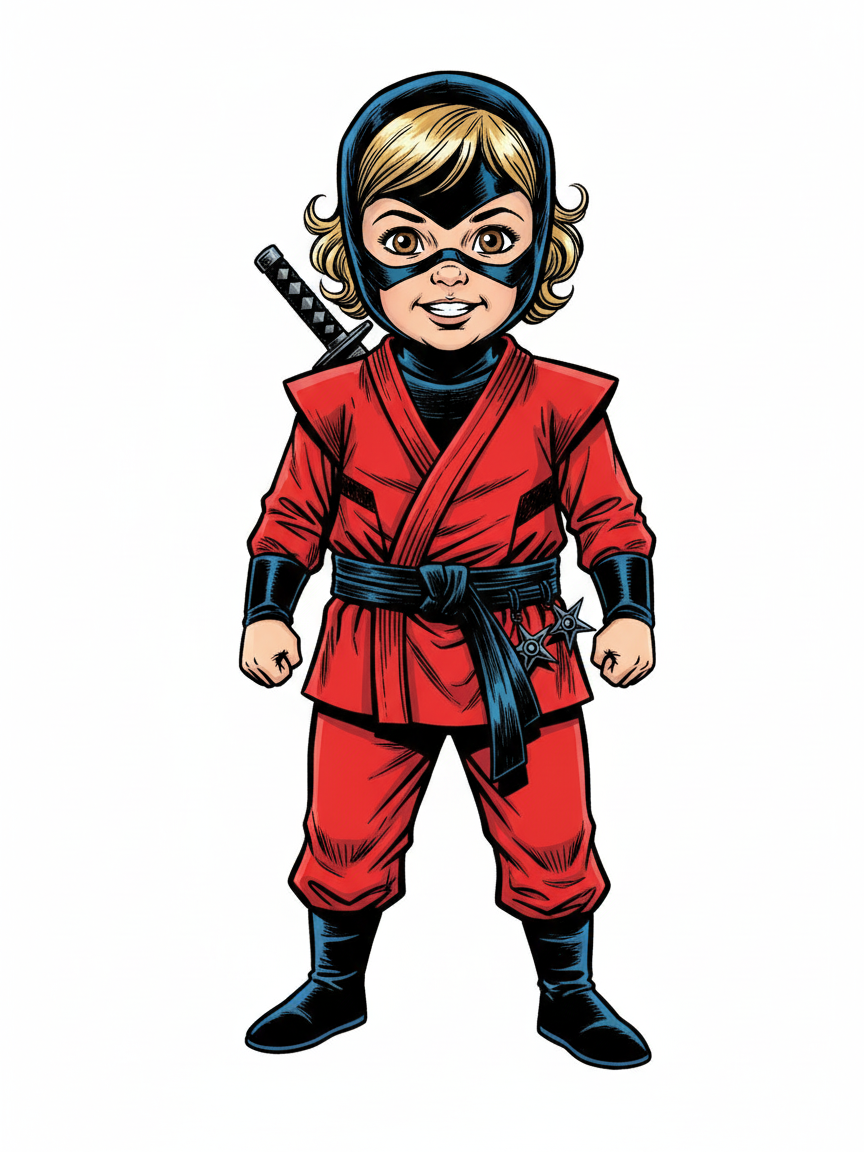 Ninja Julia - Comic Book