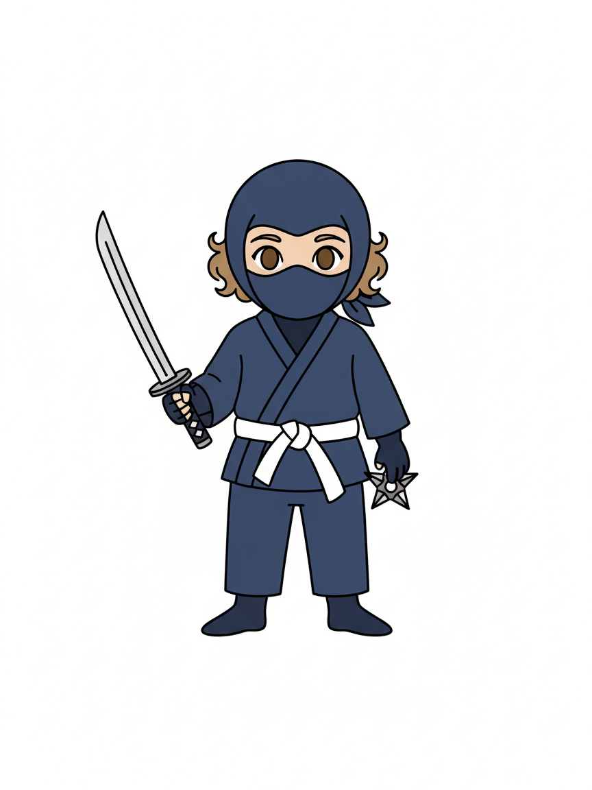 Ninja Julia - Minimalist