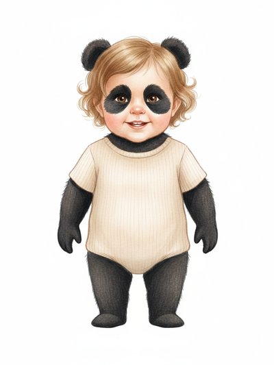 Julia's Panda Adventures 🌟 - Gentle Pencil
