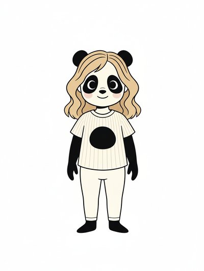 Julia's Panda Adventures 🌟 - Minimalist