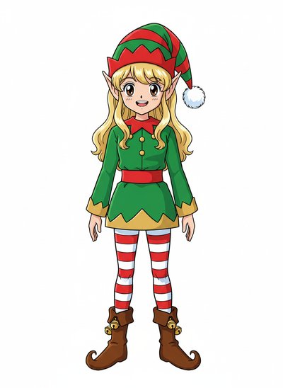 Mary's Elf Adventure 🎄 - Classic Anime