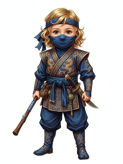 Our Little Ninja Julia 🌟 - Fairy Tale Classic