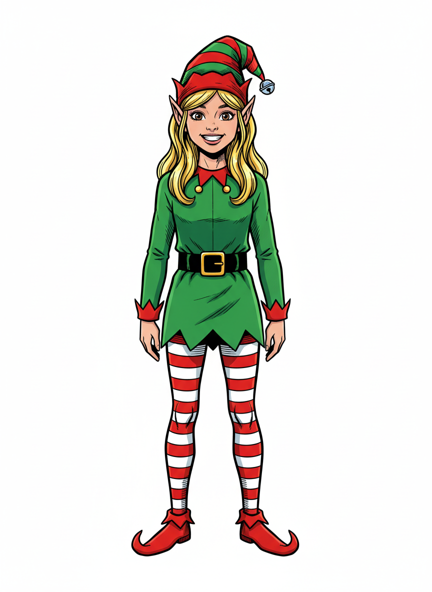 Merry Mary the Elf - Comic Book