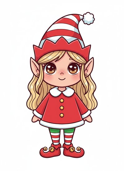 Mary's Elf Adventure 🎄 - Kawaii Cute