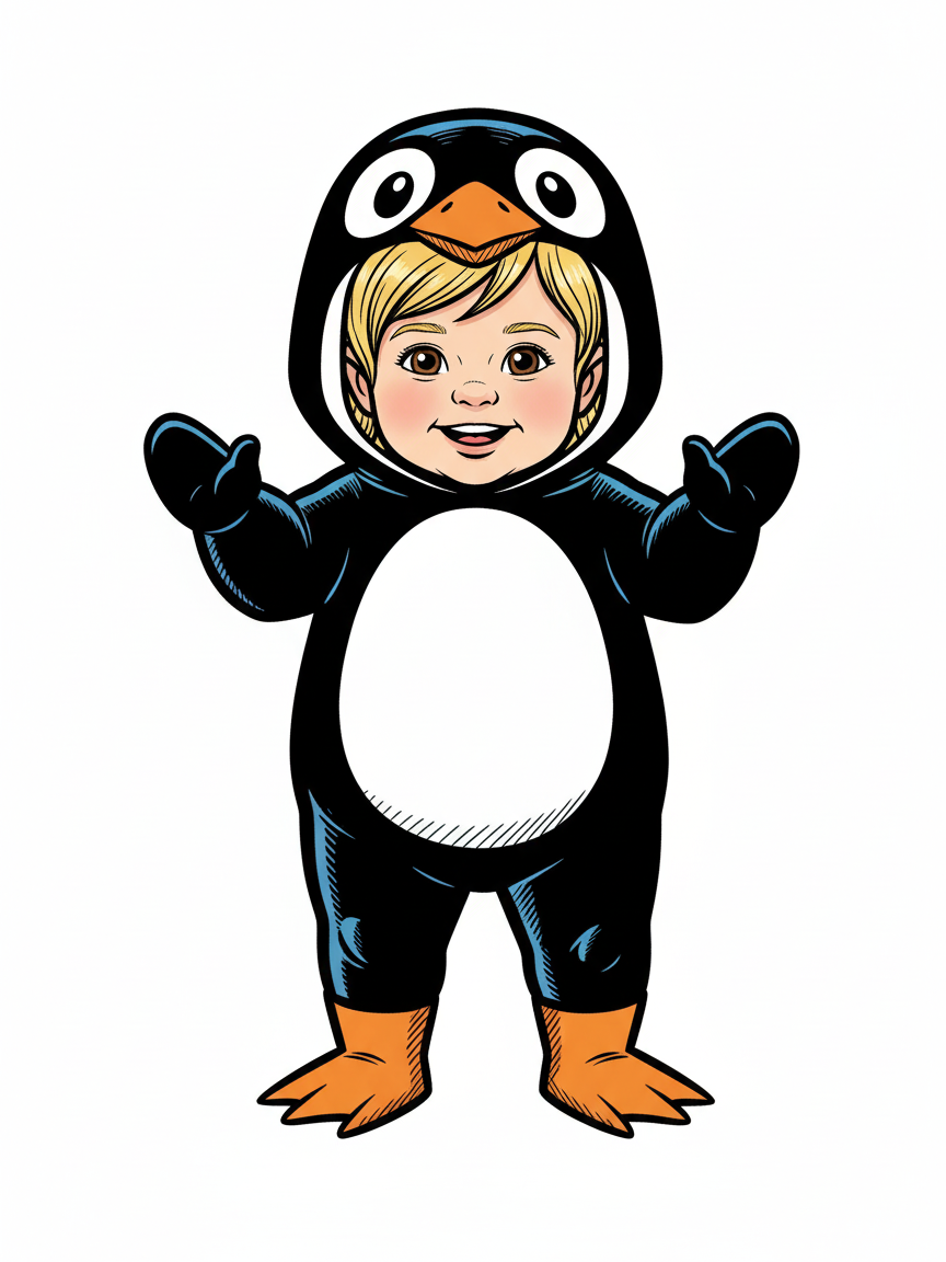 Penguin Julia - Comic Book