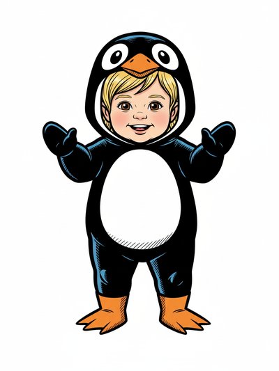 Julia's Penguin Adventures 🐧 - Comic Book