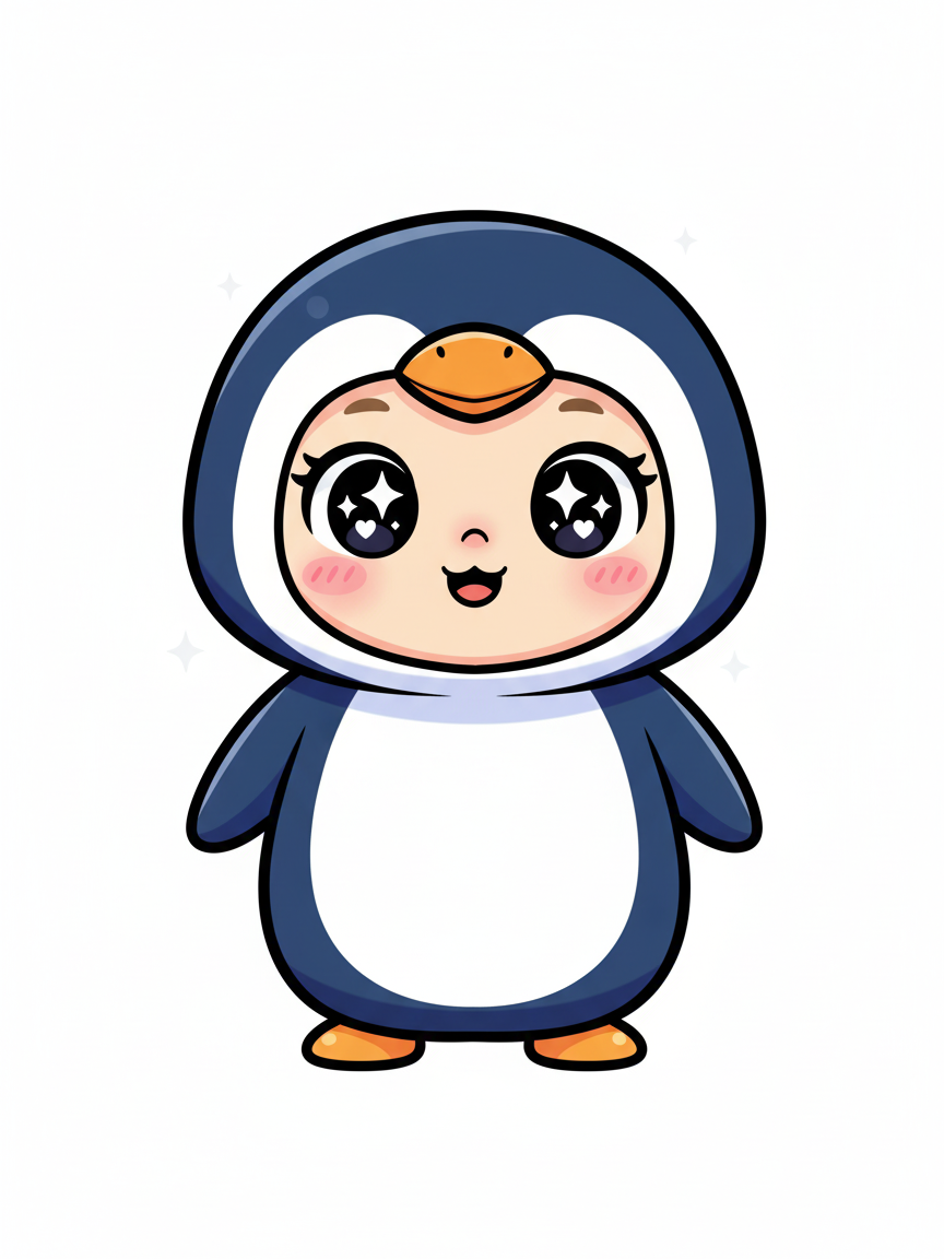 Penguin Julia - Kawaii Cute