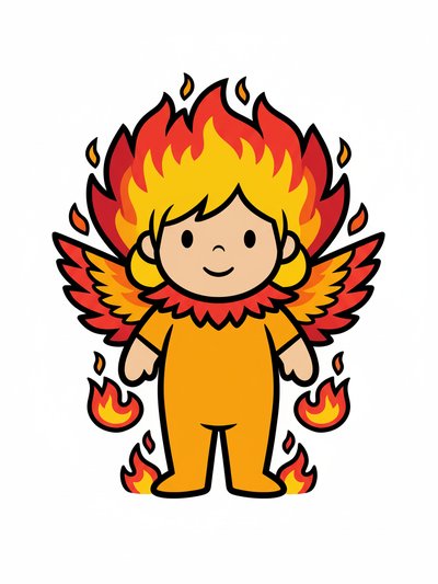 Julia's Fiery Adventure 🌟 - Preschool Simple