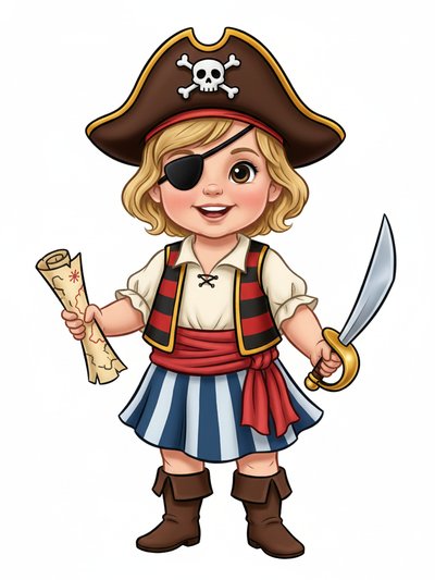 Julia's Pirate Adventures 🏴‍☠️ - Golden Age Animation