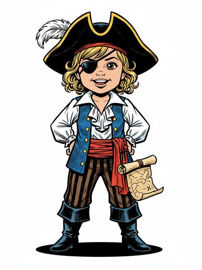 Julia's Pirate Adventures 🏴‍☠️ - Comic Book