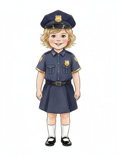 Julia's Police Adventures 🚓 - Gentle Pencil