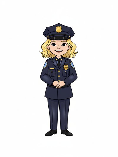 Julia's Police Adventures 🚓 - Minimalist