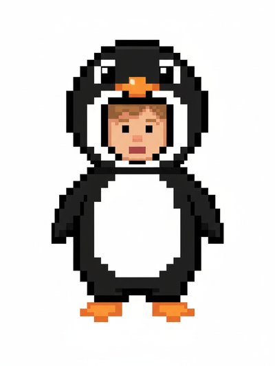 Julia's Penguin Adventures 🐧 - Pixel Art