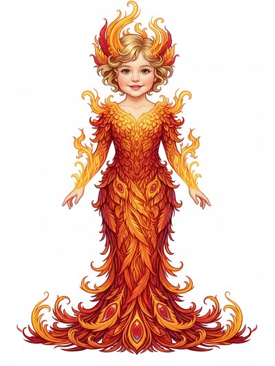 Julia's Fiery Adventure 🌟 - Fairy Tale Classic