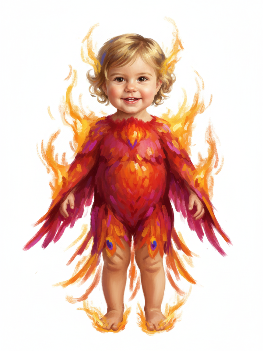 Phoenix Julia - Impressionist Painting