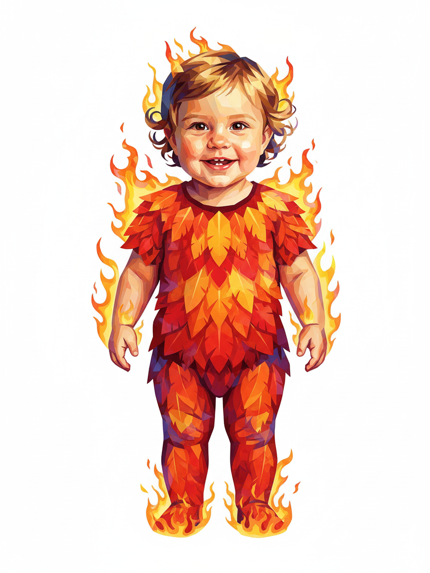 Phoenix Julia - Cubist Painting