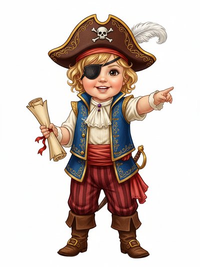 Julia's Pirate Adventures 🏴‍☠️ - Fairy Tale Classic