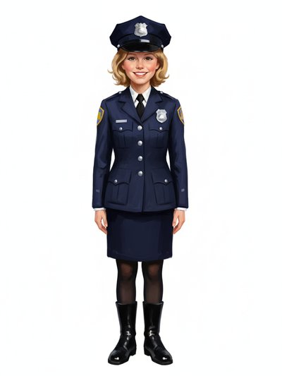 Julia's Police Adventures 🚓 - Impressionist Painting