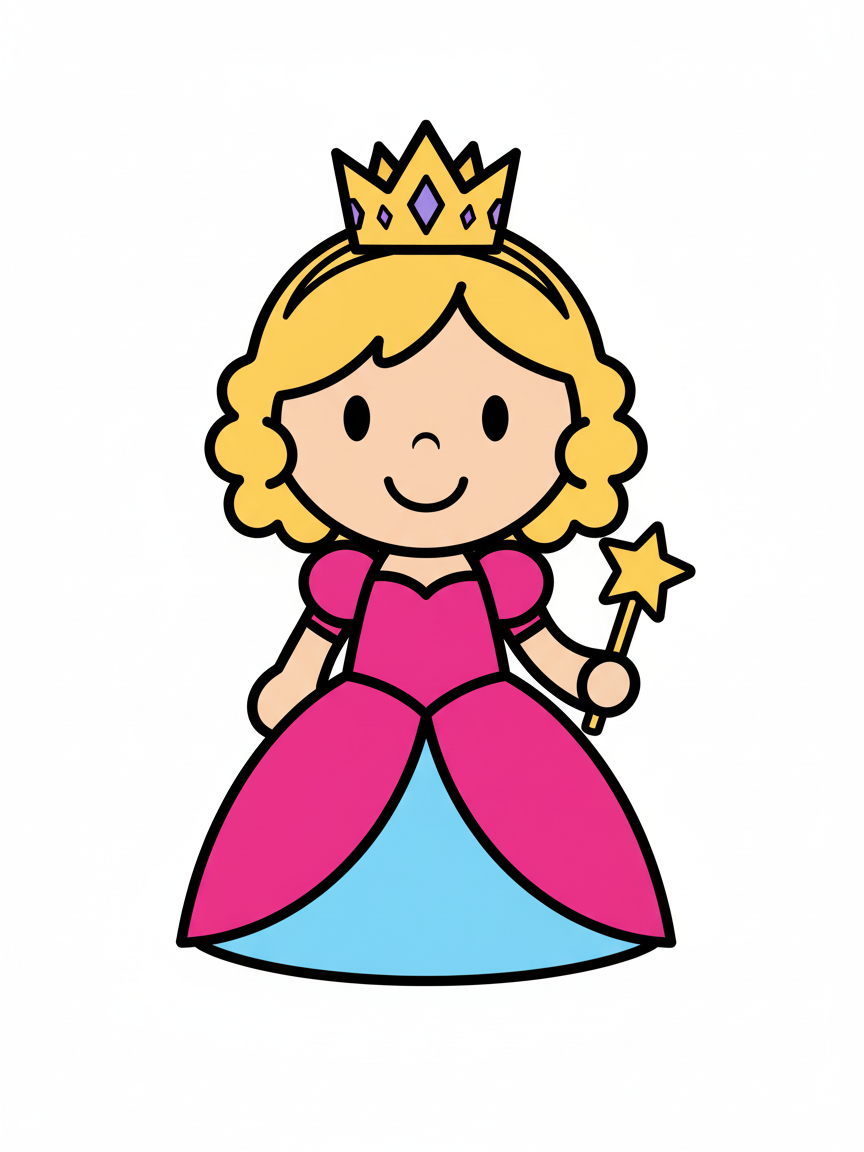 Princess Julia - Preschool Simple