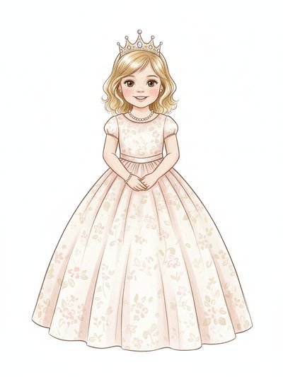 Julia's Royal Adventure 👑 - Gentle Pencil