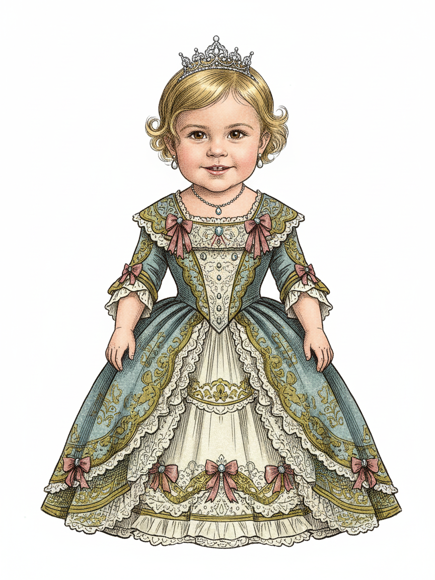 Princess Julia - Victorian Illustration