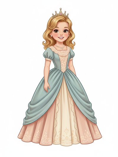 Julia's Royal Adventure 👑 - Vintage Storybook