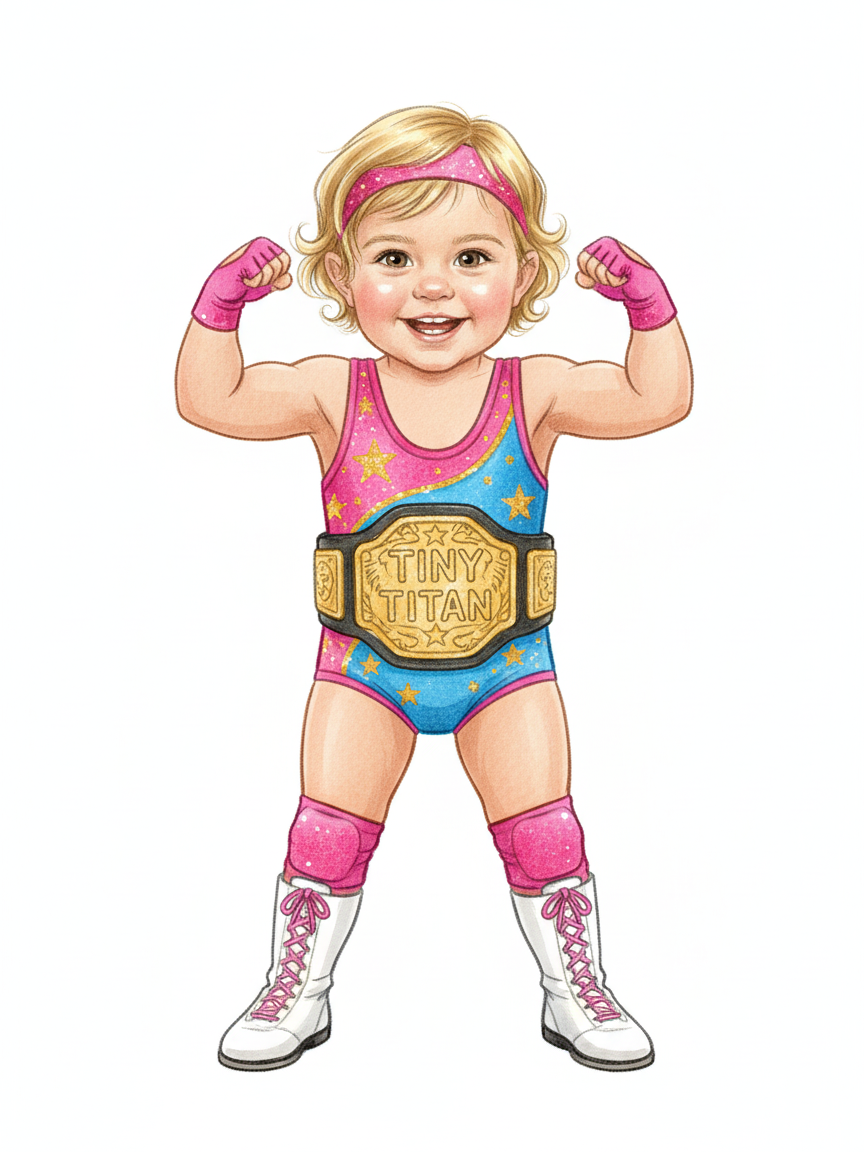 Julia the Tiny Titan - Gentle Pencil