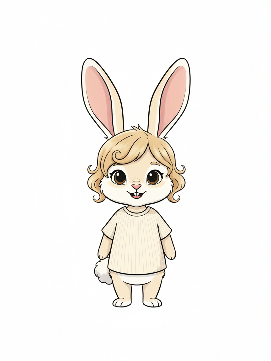 Julia the Bunny - Minimalist