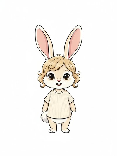 Julia's Bunny Adventures 🐰 - Minimalist