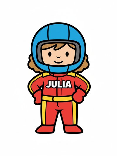 Julia's Racing Adventures 🚗 - Preschool Simple