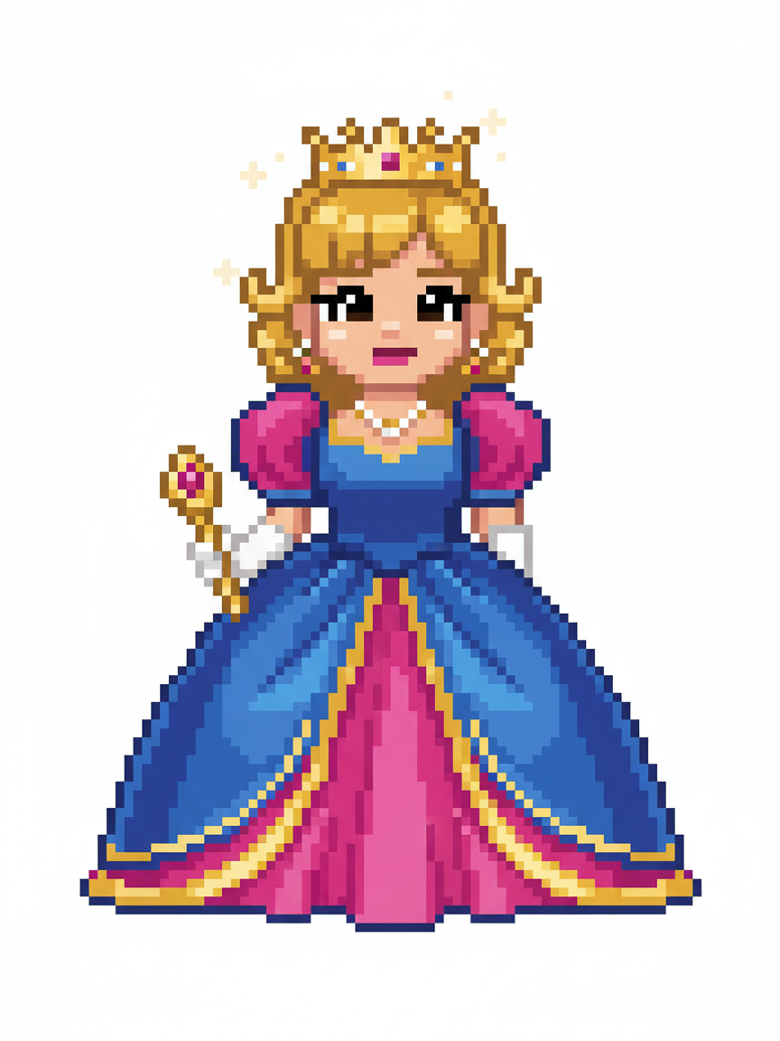 Princess Julia - Pixel Art