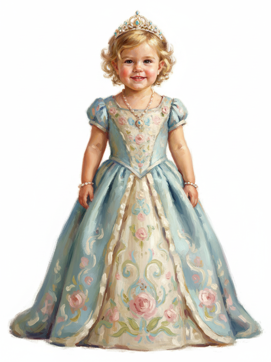 Princess Julia - Impressionist Painting