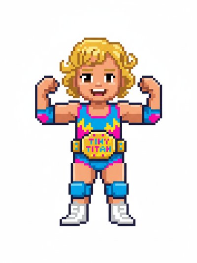Julia's Superstar Moments - Pixel Art