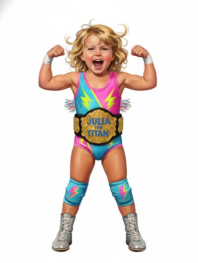 Julia's Superstar Moments - Impressionist Painting