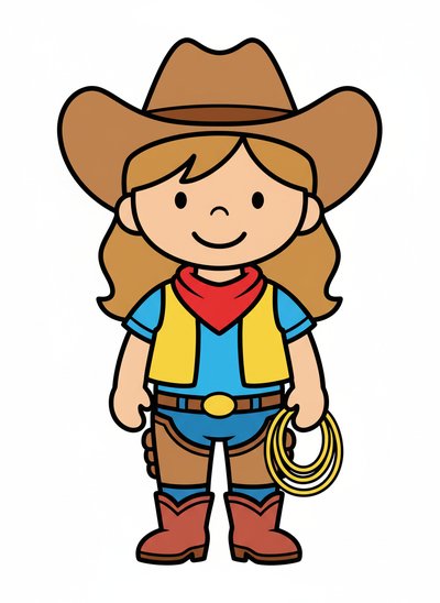 Mary's Cowboy Adventure 🤠 - Preschool Simple