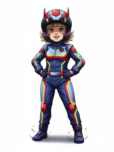 Julia's Racing Adventures 🚗 - Webtoon Anime