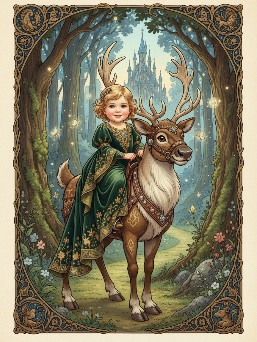Reindeer Julia - Fairy Tale Classic