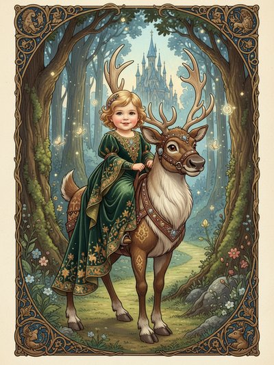 Julia's Reindeer Adventure 🦌 - Fairy Tale Classic
