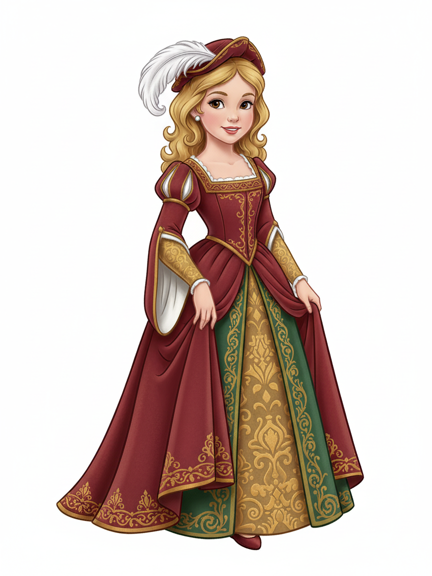 Lady Julia of Renaissance - Golden Age Animation