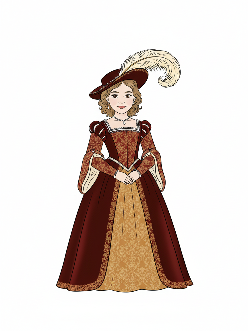 Lady Julia of Renaissance - Minimalist