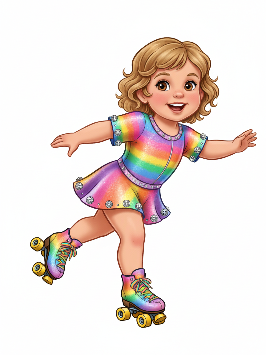 Julia the Roller Disco Queen - Golden Age Animation